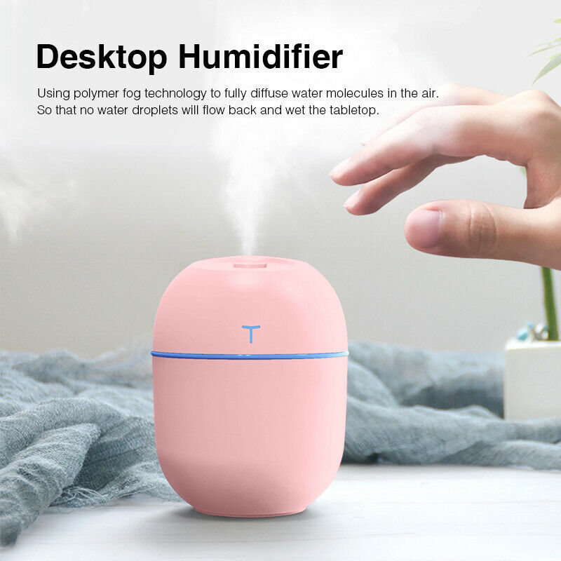 Air Humidifier Mini Ultrasonic USB Essential Oil Diffuser Car Purifier Aroma Anion Mist Maker For Home Car Aroozy