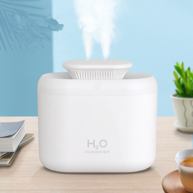 Large-capacity Dual-jet Household Humidifier Atomized Air Purifier Aroozy