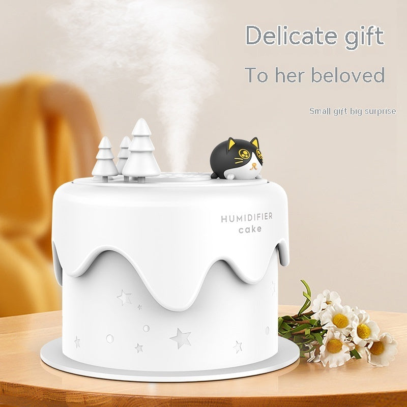 Cake Mini Humidifier Household Silent Desktop Aroozy