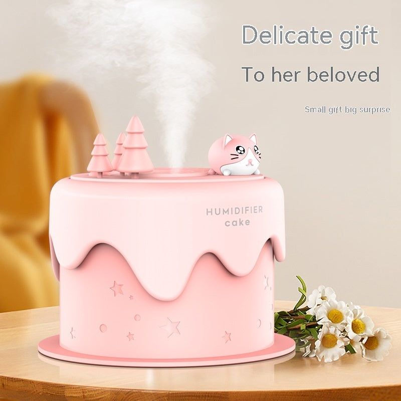 Cake Mini Humidifier Household Silent Desktop Aroozy