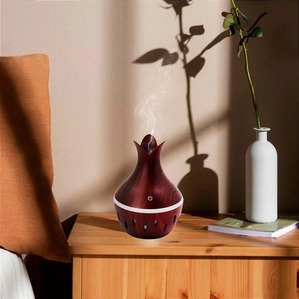 Air Purifier Humidifier Ambient Diffuser Usb Led Aroozy