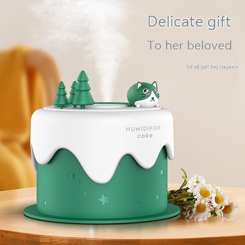 Cake Mini Humidifier Household Silent Desktop Aroozy